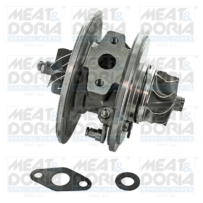 Core assembly, turbocharger